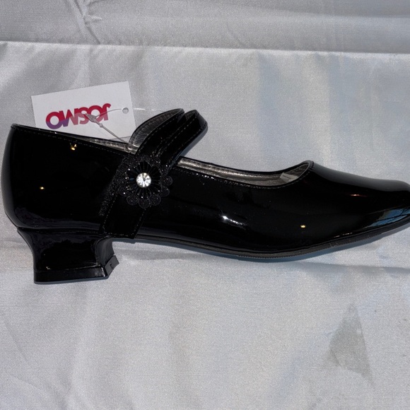 Kids' Square Toe Mary Jane Pump Shoes 3 NWT - Picture 3 of 14